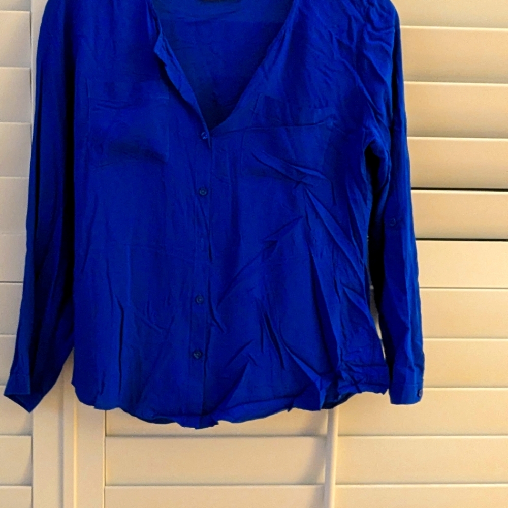 EUC Royal Blue, Old Navy, Small Blouse